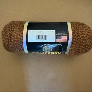 Lion Brand Fiber Arts Brown Yarn